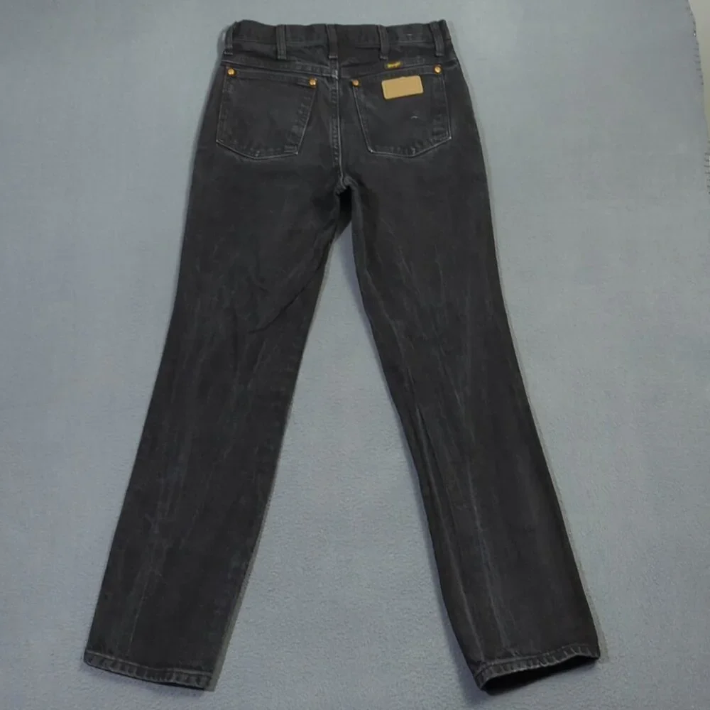 Wrangler Jeans Men's 29x32 Fits 28x31 Black 936 WBK Slim Cowboy Cut Slim Fit